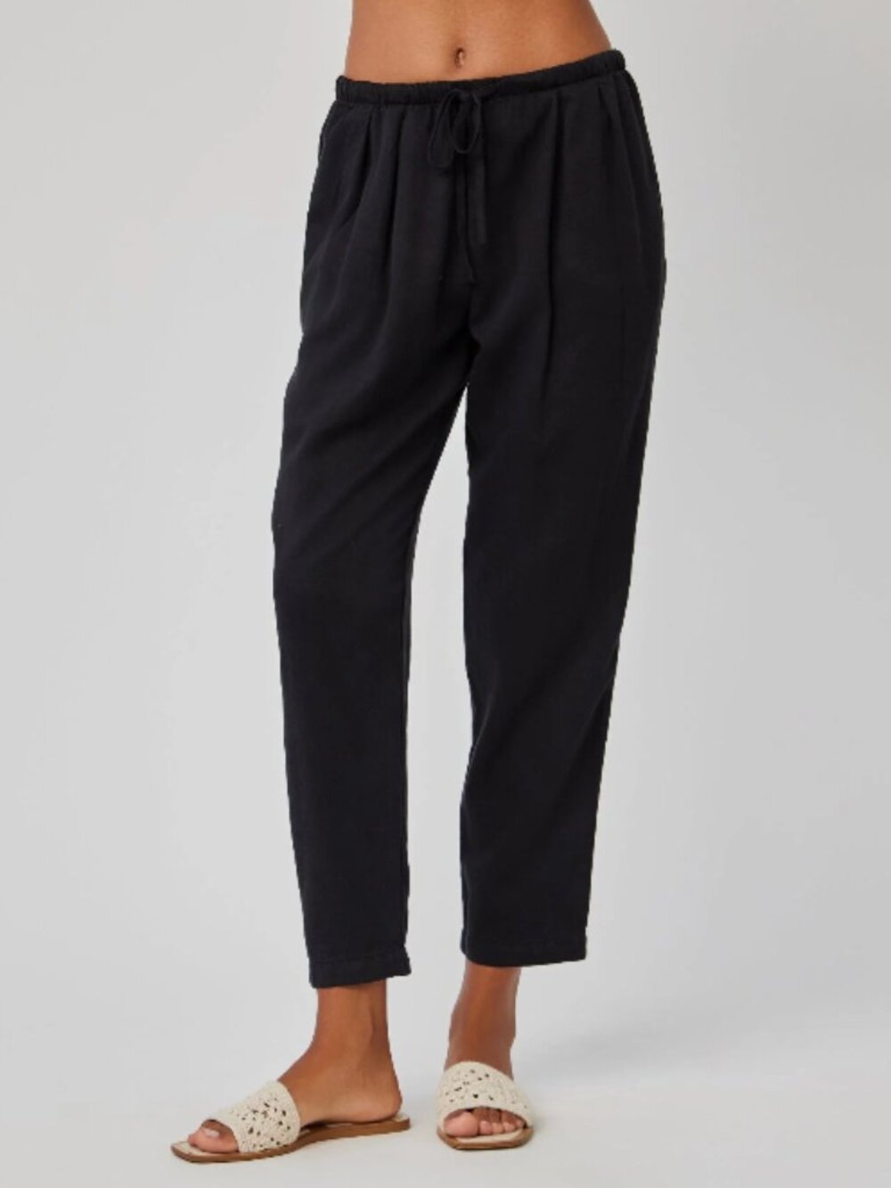 Bella Dahl Lina Pleated Drawstring Trouser